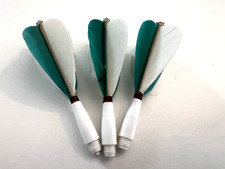 Vintage Real Feather Dart Flights New