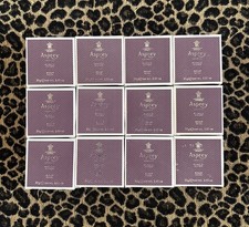 Lot of 12 Asprey London Purple