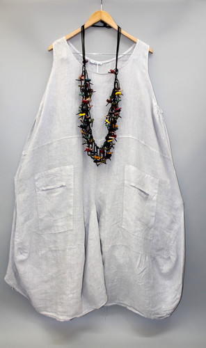 Moonshine linen dress balloon