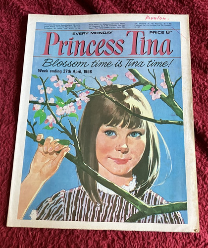 Princess tina girls weekly - tina,, girls'