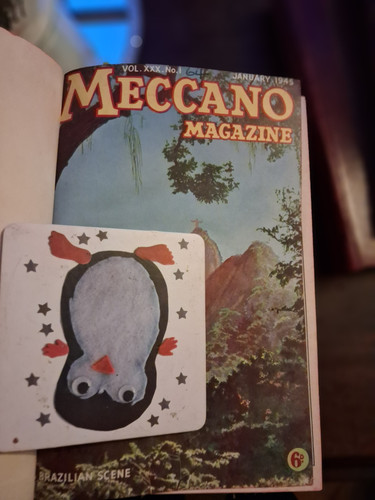 Meccano magazines bound - meccano,
