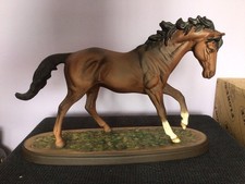 Royal Doulton - The Winner - Horse Figurine DA154 on a Ceramic Base  vgc