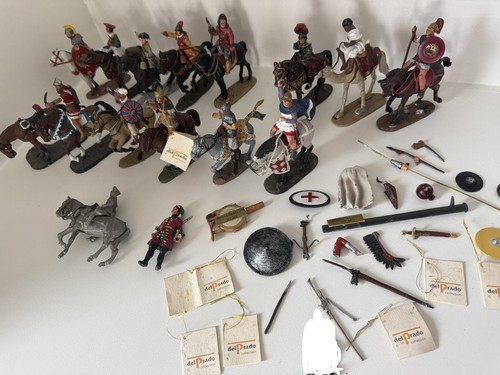 Del prado lead cavalry figure - lead,