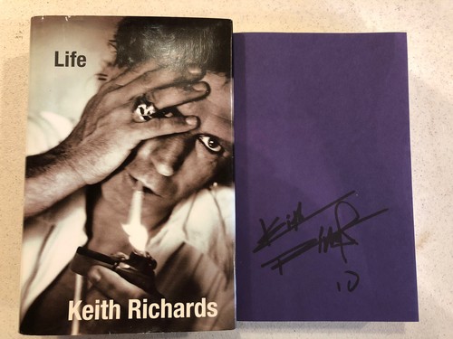 Hand signed keith - keith, richards