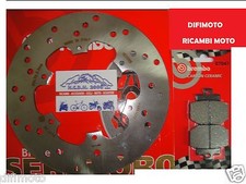 Brembo Brake Disc + Rear Brake Pads 125 Vespa GTS 4T IE Super 09 > 738