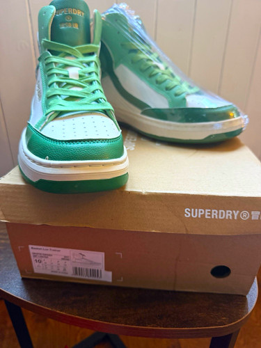 Superdry men green - men's, green/white