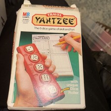 Vintage Yahtzee Travel Dice