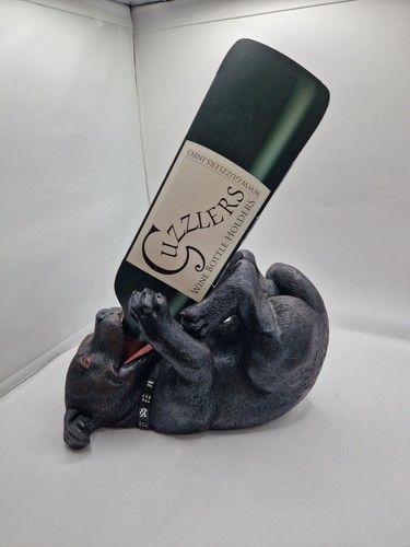 Wine bottle holder guzzler - wine,