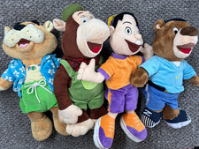 Haven Holidays Plush Bundle Greedy, Rory, Bradley & DJ Ned Souvenir Kids Toys x4