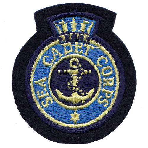 Sea cadet beret badge - sea,