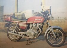 SUZUKI GSX400E - 4 PAGE ORIGINAL 1981 ROAD TEST