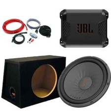 JBL CONCERT 10" Car Subwoofer & Bass Amplifier Package Deal Car Bass Kit 900W