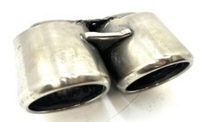 Porsche 986 Boxster S Facelift 2003-2004 Twin Exhaust Tail Pipe Trim Tip 