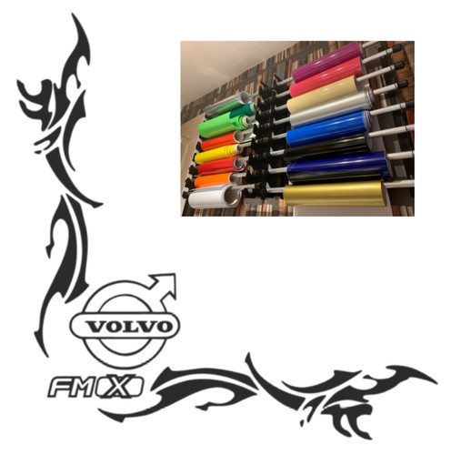 Volvo truck window stickers - , x