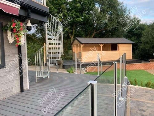 Bespoke garden bar - garden, shelter