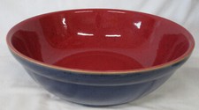 Denby Harlequin Red Blue Large