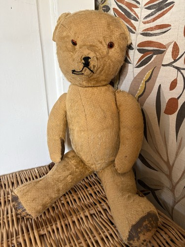 Antique mohair teddy bear - mohair,