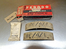 DKR CAPELLA SCOOTER BRAKE LININGS FERODO BBF/4/1 WHEEL SHOE DRUM  D.K.R.