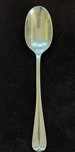 Silver rattail spoon by - a,