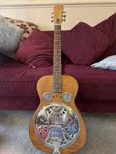 Ozark Dobro Resonator – Spider Bridge – Natural Finish – Excellent Condition