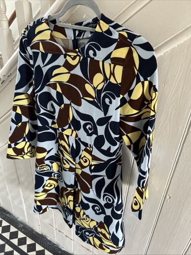 Zara vintage print dress size - zara,