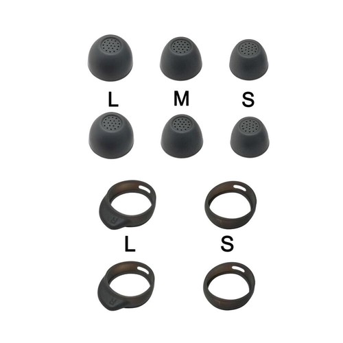 Silicone ear tips - silicone, for