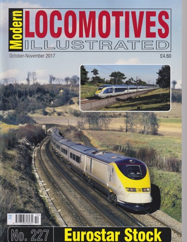 Modern locomotives illustrated - locomotives,