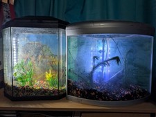 2x 23l fish tanks &