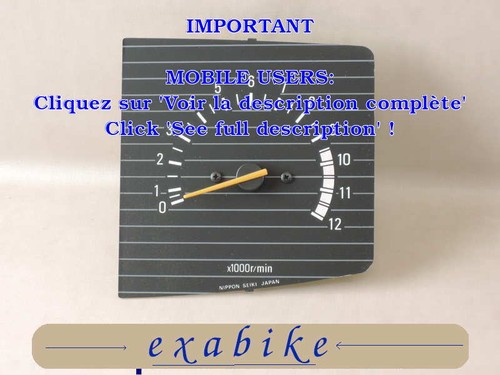 Tachometer for yamaha 650 - tachometer, xj
