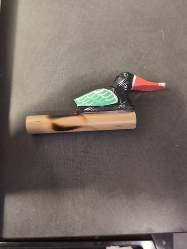 Bamboo duck whistle quacker - bamboo,