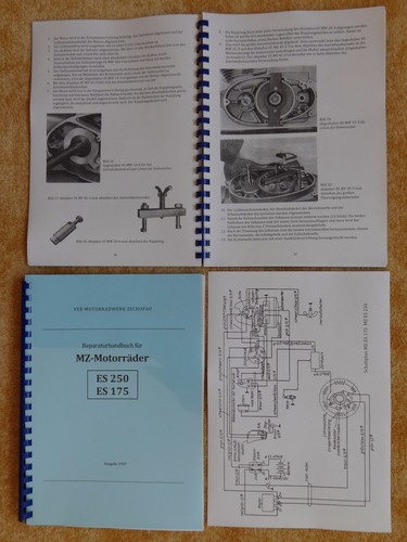 Repair manual - manual, mz