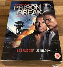 PRISON BREAK - The Complete Series (1-5) - 23-DVD Disc - Box Set - PAL Region 2