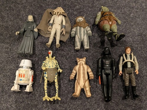 Vintage star wars figures - star,