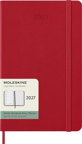Moleskine red 2027 weekly - moleskine,