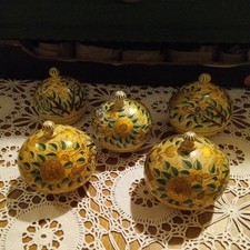 5 X Vintage Kashmiri Hand