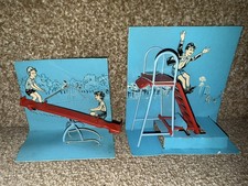 Triang 'spot on' Jennys Home doll's house Playground Slide See Saw Rare  1960's