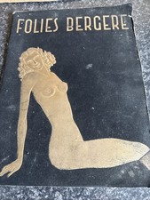 Folies Bergere Illustrated Program Book