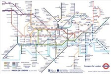 (181)   LONDON UNDERGROUND MAP