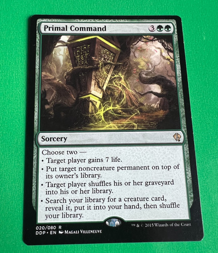 Mtg primal command duel - command,