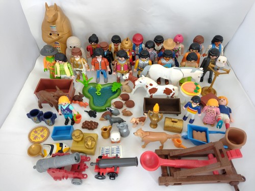 Playmobil adults children - playmobil, adults,