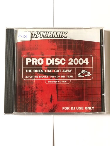 Mastermix pro disc 2004 use - 2004,
