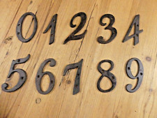 Cast Iron House Numbers Street