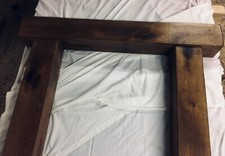 OAK FIREPLACE SURROUND 6" X 4" IN VARIOUS LENGTHS, GREAT QUALITY - IN 3 FINISHES