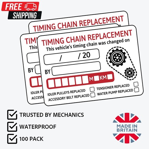100x timing chain replacement - timing,