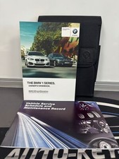 BMW 1 SERIES F20 F21 OWNERS PACK / HANDBOOK / MANUAL WITH WALLET 15~19 (2016)
