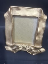 Gold  Color Faux Wood Picture