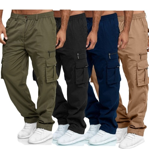 Mens cargo trousers new - mens,