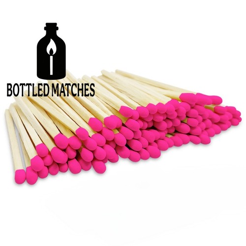 Long coloured safety matches - coloured,