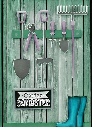 Metal cutting dies garden - metal,