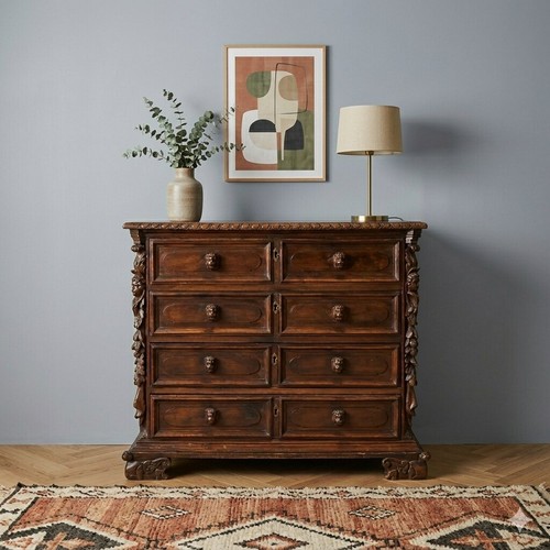Antique baroque chest - baroque, of